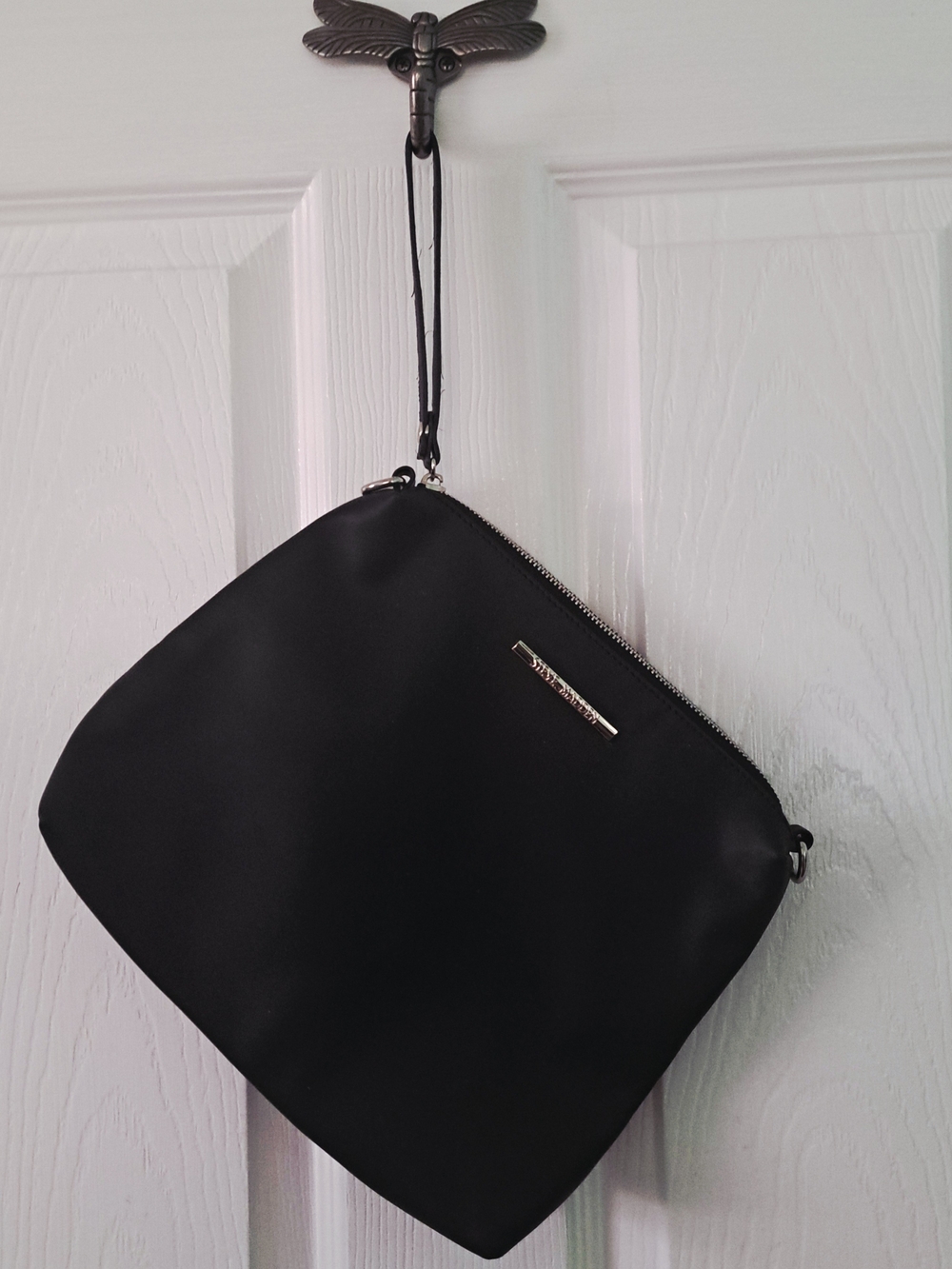 Steve Madden Black Large Wristlet